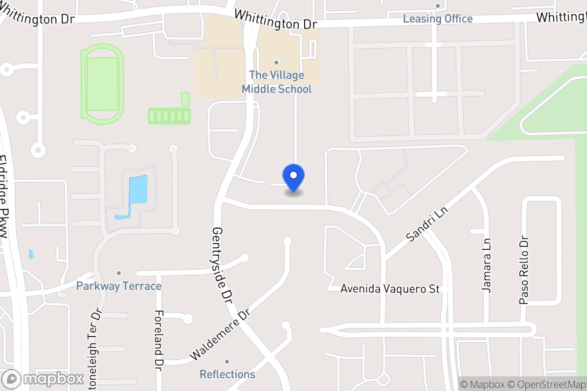 Map of 2131 Avenida La Quinta St, Houston