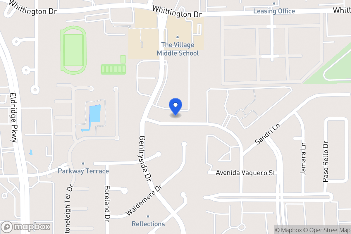 Map of 2119 Avenida La Quinta St, Houston