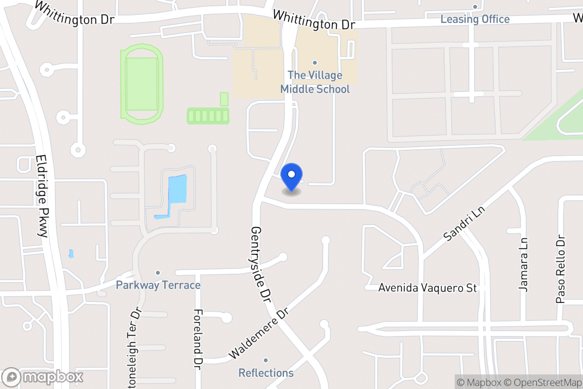 Map of 2111 Avenida La Quinta St, Houston
