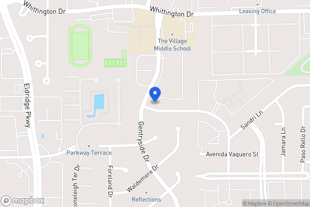 Map of 2107 Avenida La Quinta St, Houston