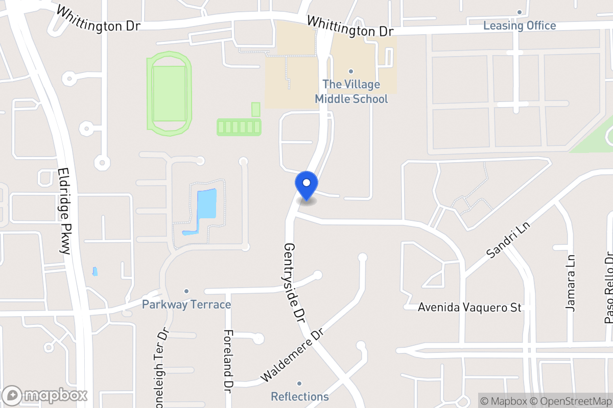 Map of 2103 Avenida La Quinta St, Houston