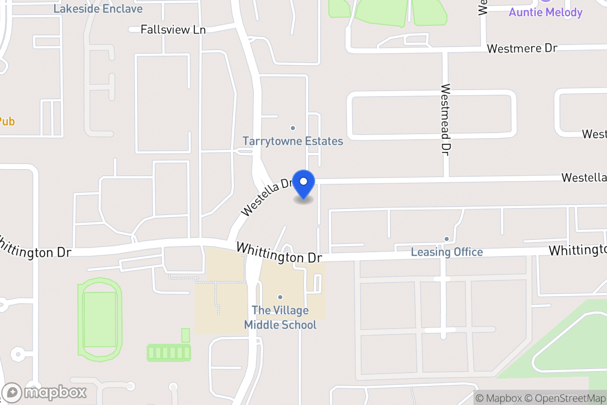 Map of Westella Dr, Houston
