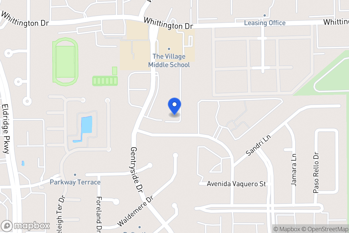 Map of Pueblito Dr, Houston