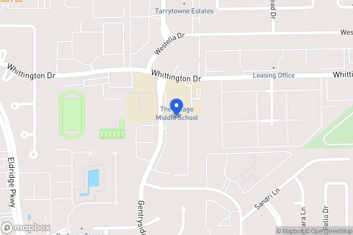 Map of Pueblo Bonito Dr, Houston