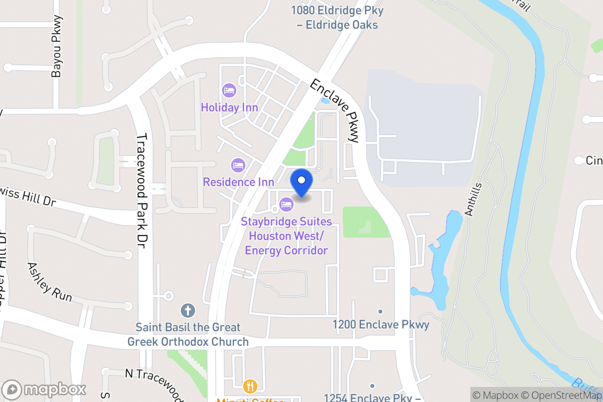 Map of 1225 Eldridge Pky, Houston