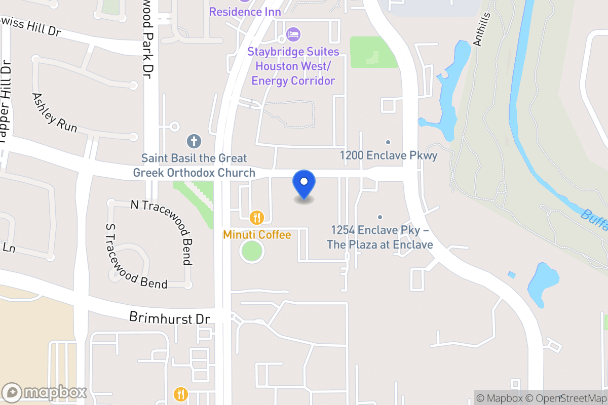 Map of Sandbridge Dr, Houston