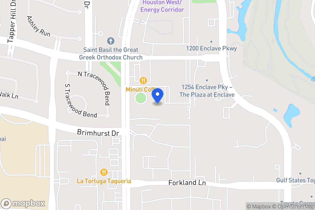 Map of 1293 Eldridge Pky, Houston