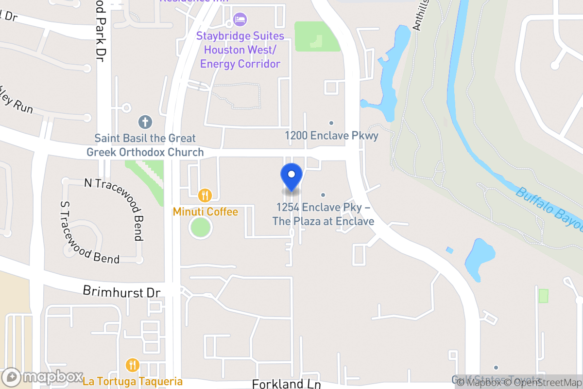 Map of Sandbridge Rd, Houston