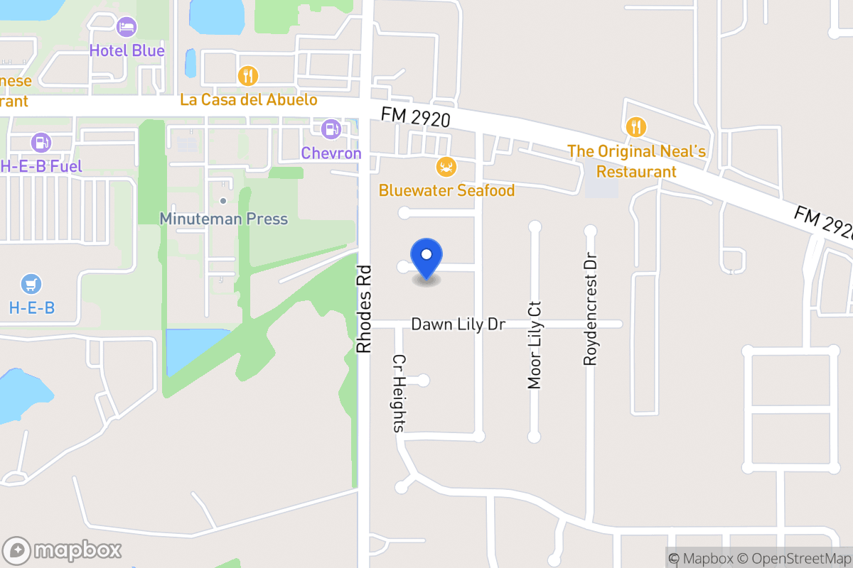Map of 5011 Cupids Bower Ct, Spring