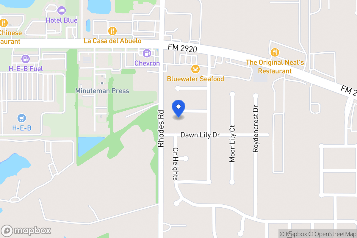 Map of 5015 Cupids Bower Ct, Spring