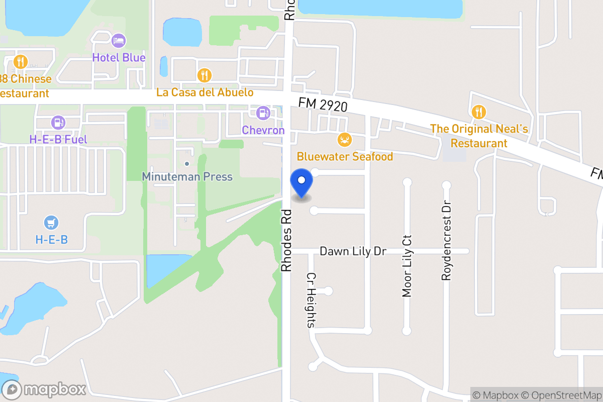 Map of 5018 Cupids Bower Ct, Spring