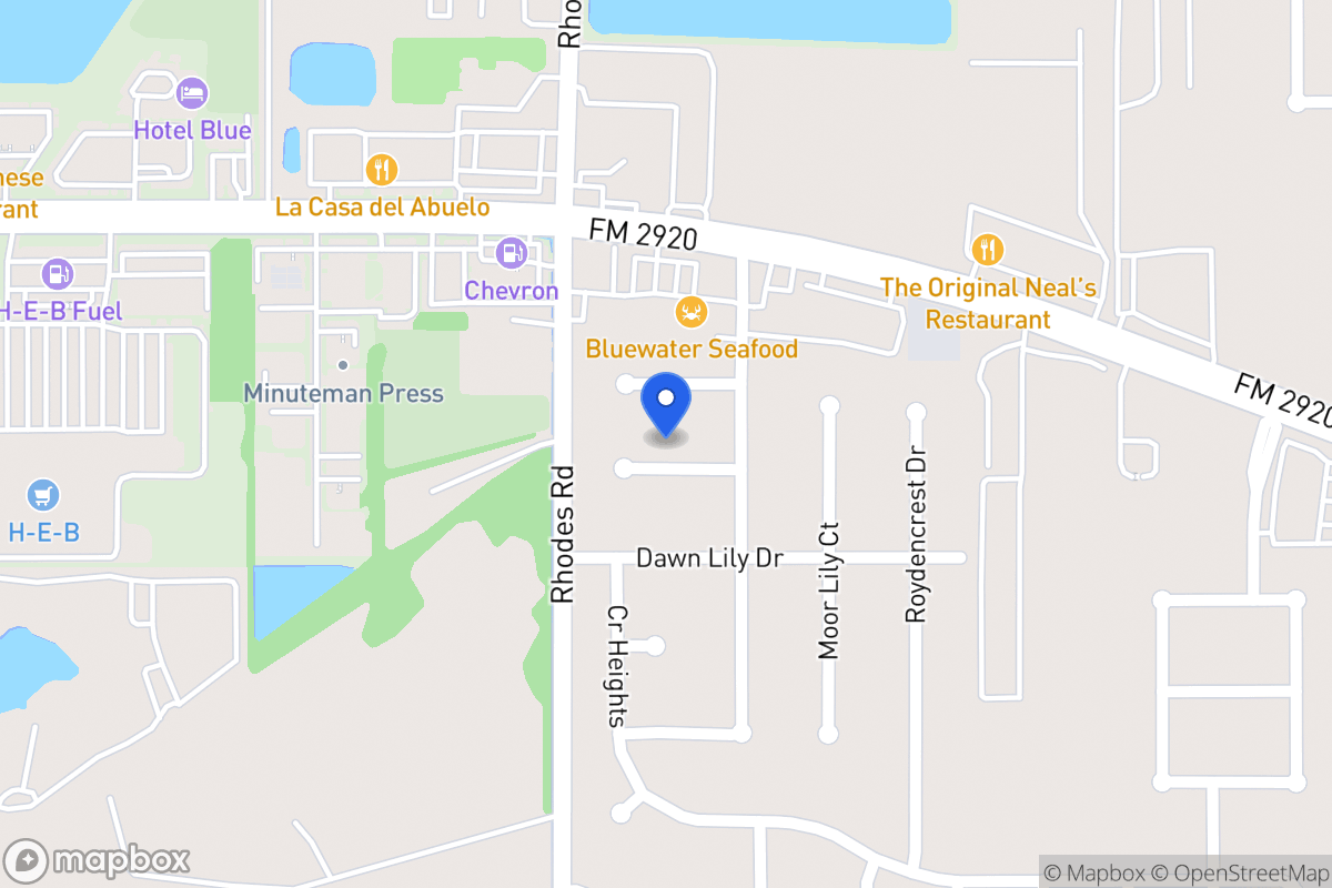 Map of 5010 Cupids Bower Ct, Spring