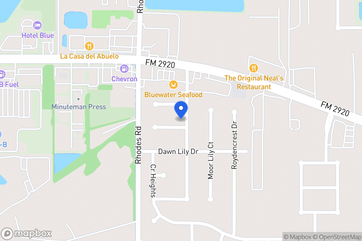 Map of 5002 Cupids Bower Ct, Spring