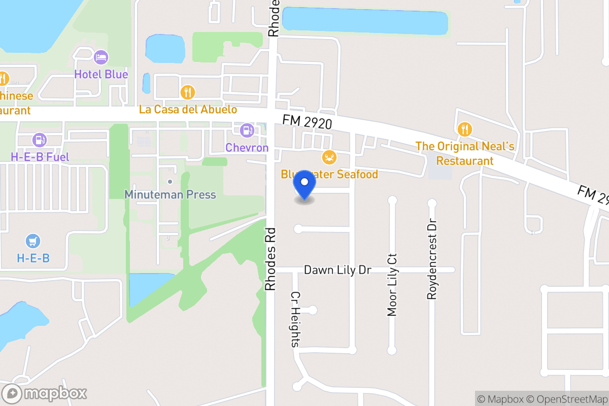 Map of 5015 Bowman Ct, Spring