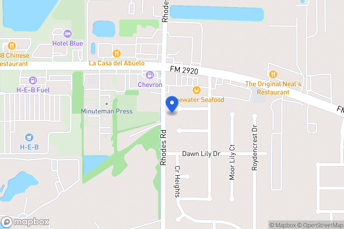 Map of 5019 Bowman Ct, Spring