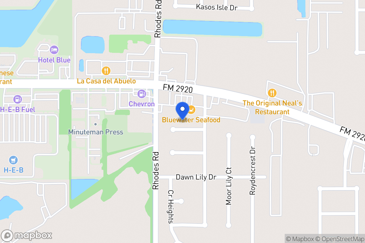 Map of 5010 Bowman Ct, Spring