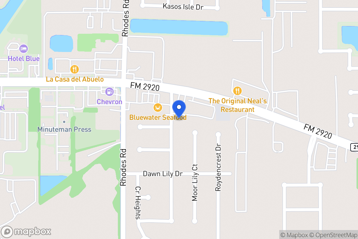 Map of 21114 Marcin Dr, Spring
