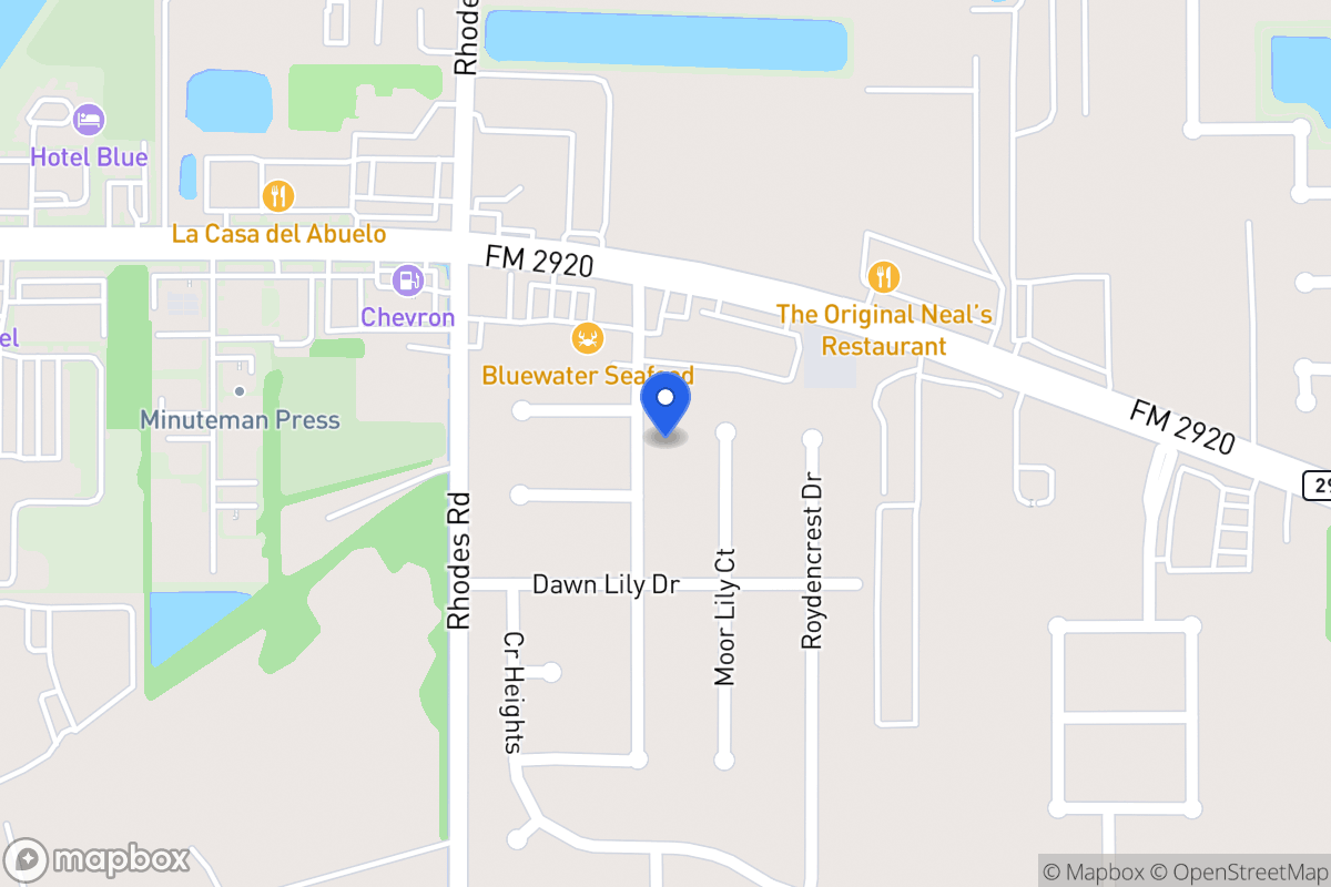 Map of 21102 Marcin Dr, Spring