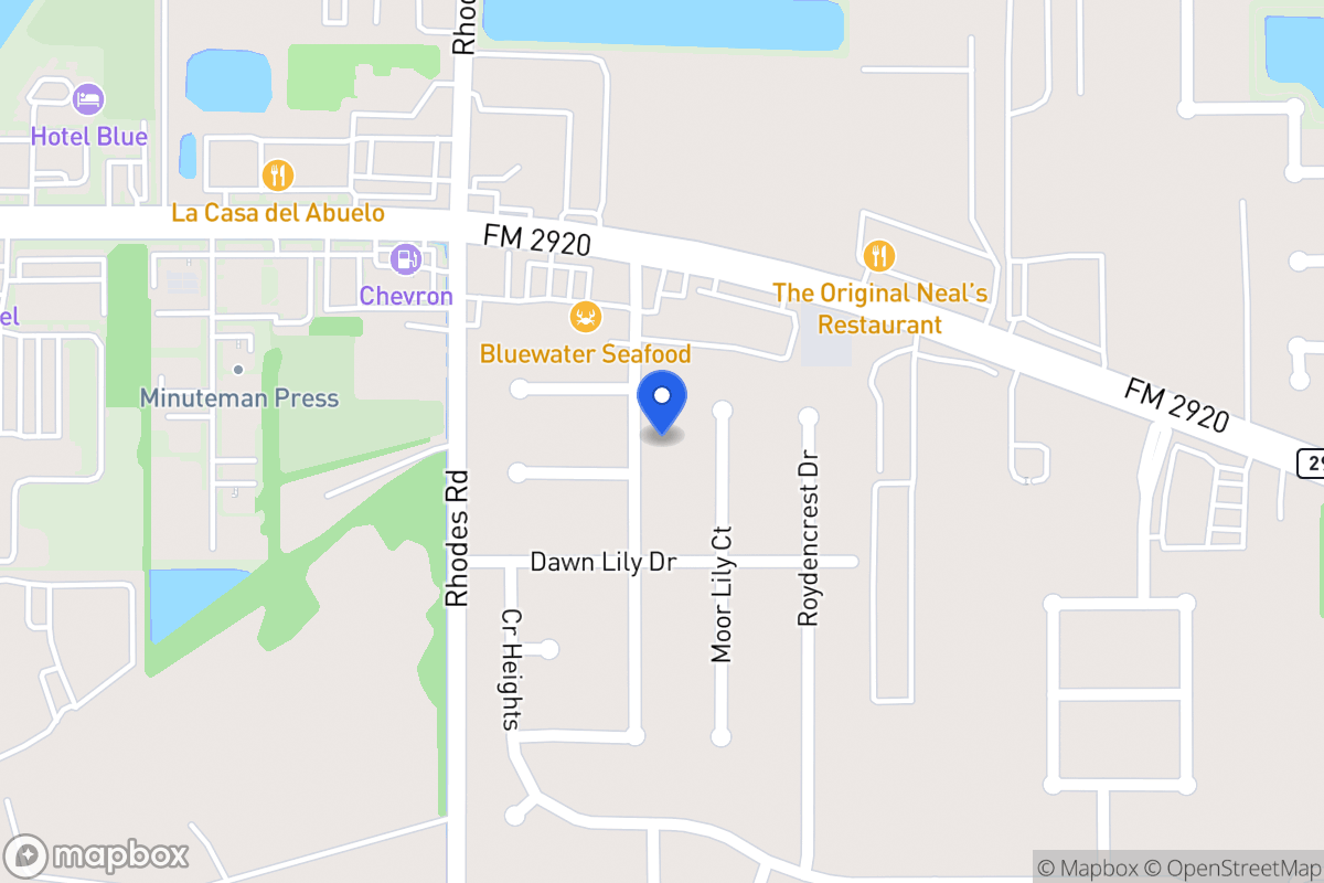 Map of 21022 Marcin Dr, Spring