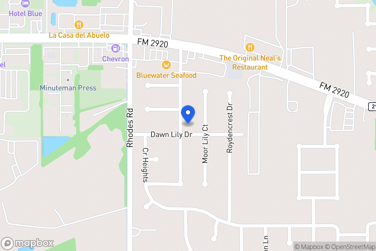 Map of 21002 Marcin Dr, Spring