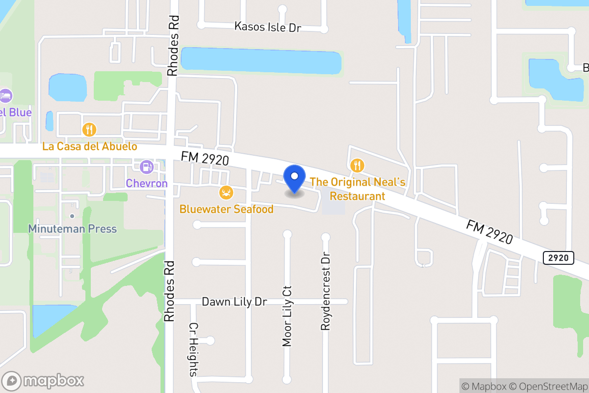 Map of 4915 Fm 2920 Rd, Spring