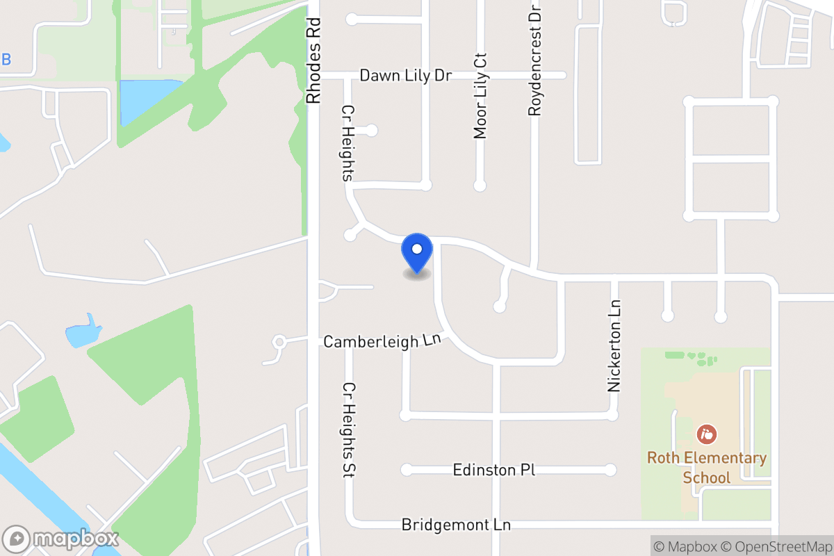 Map of 4931 Bridgeville Ln, Spring