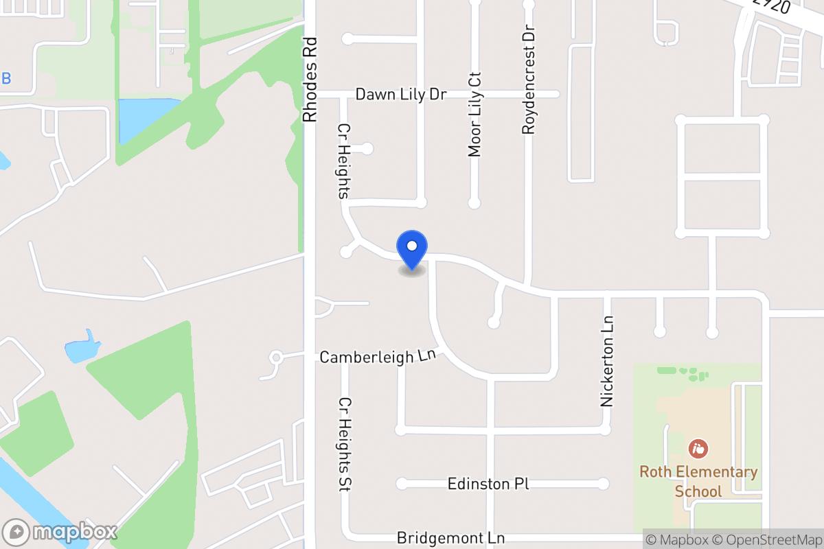 Map of 4935 Bridgeville Ln, Spring