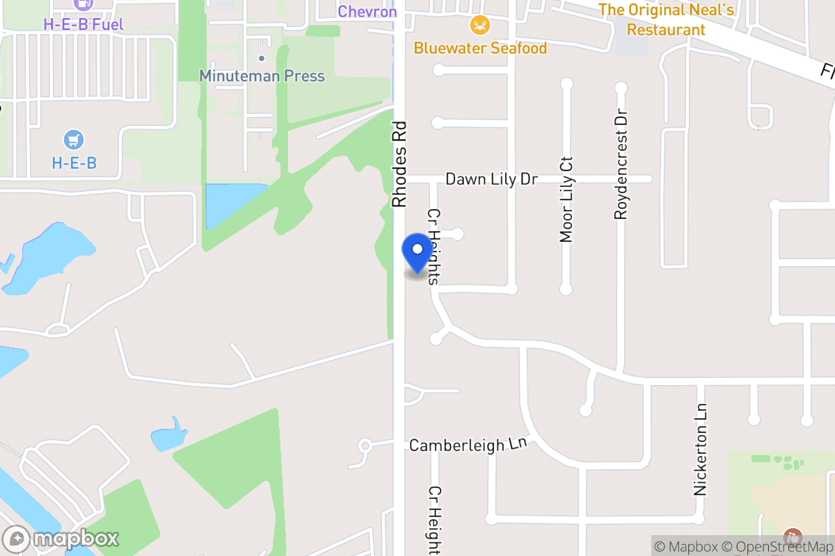 Map of 5107 Temple Bell Dr, Spring