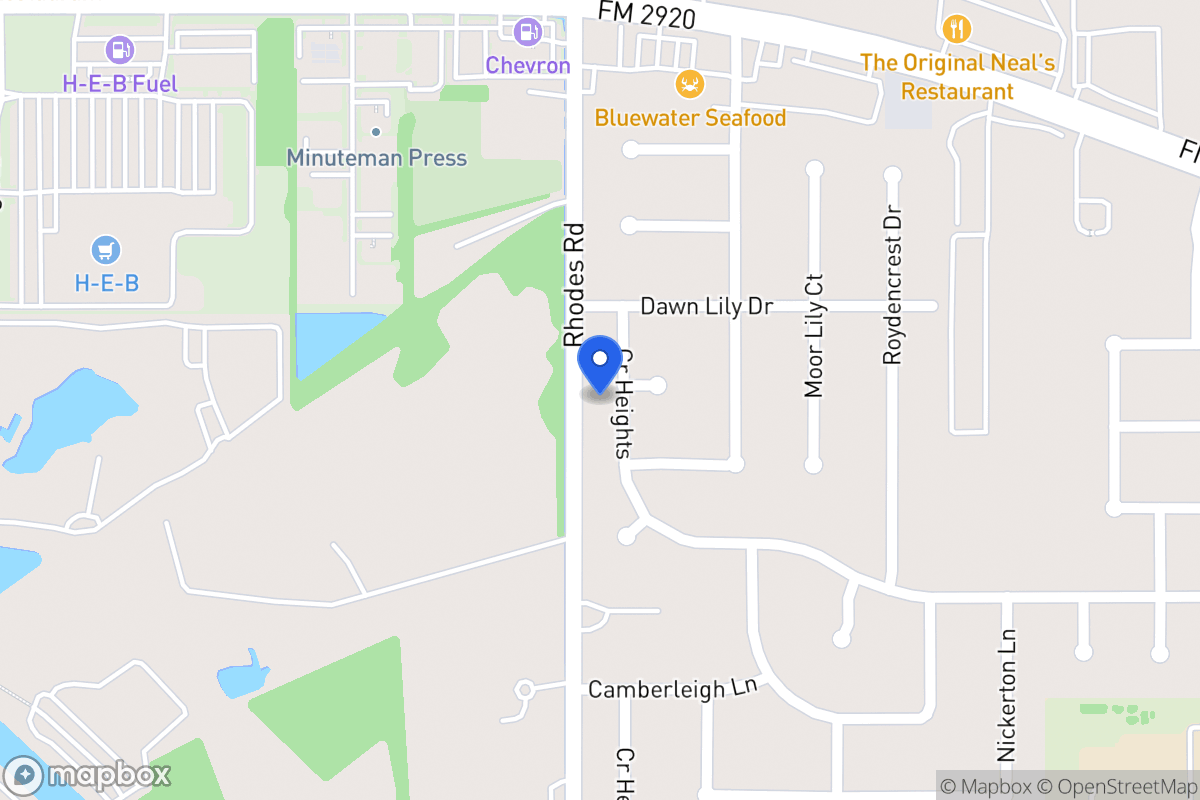 Map of 5119 Temple Bell Dr, Spring