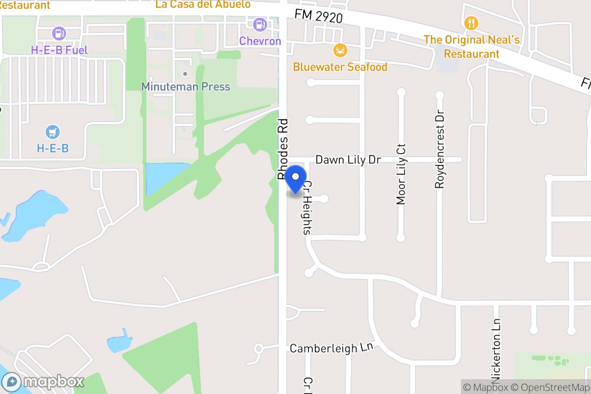 Map of 5123 Temple Bell Dr, Spring
