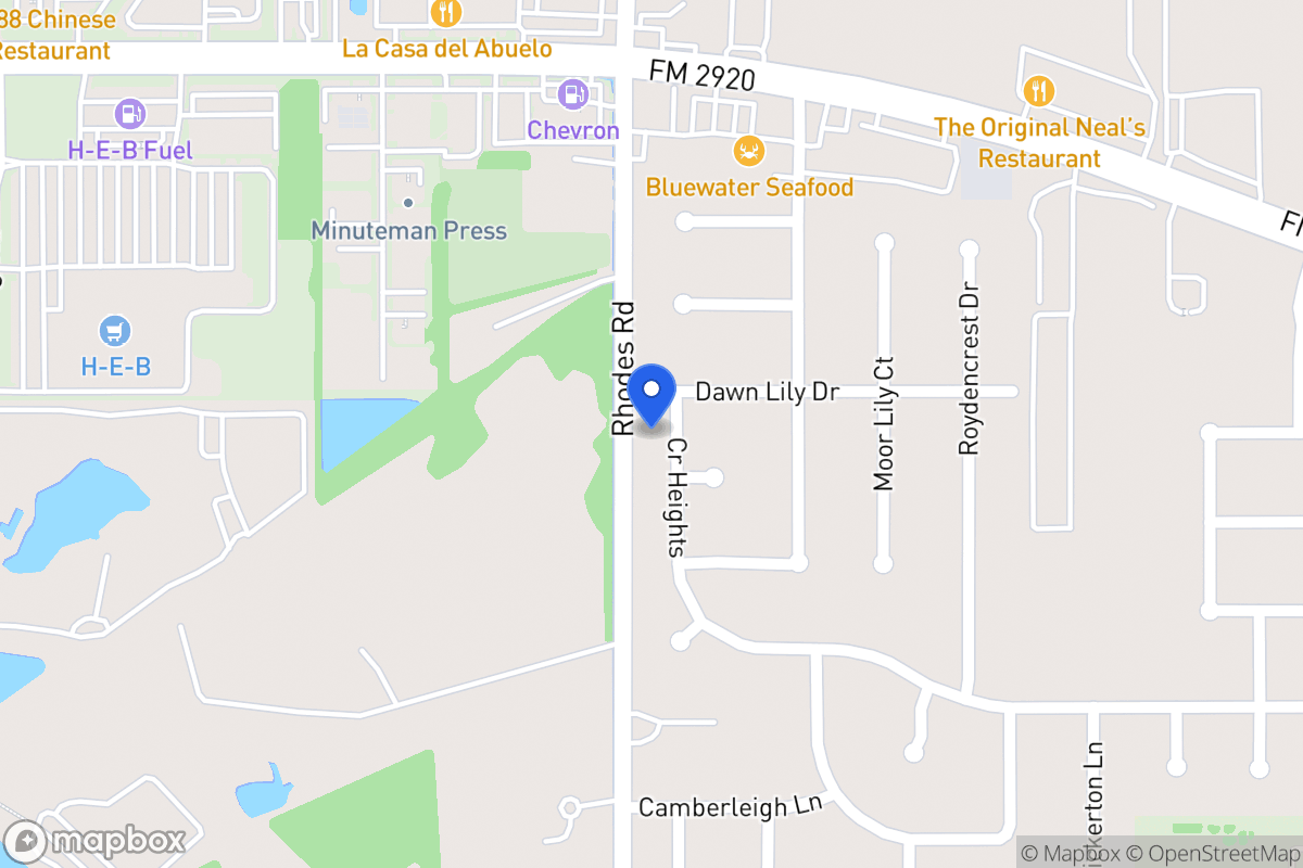 Map of 5131 Temple Bell Dr, Spring
