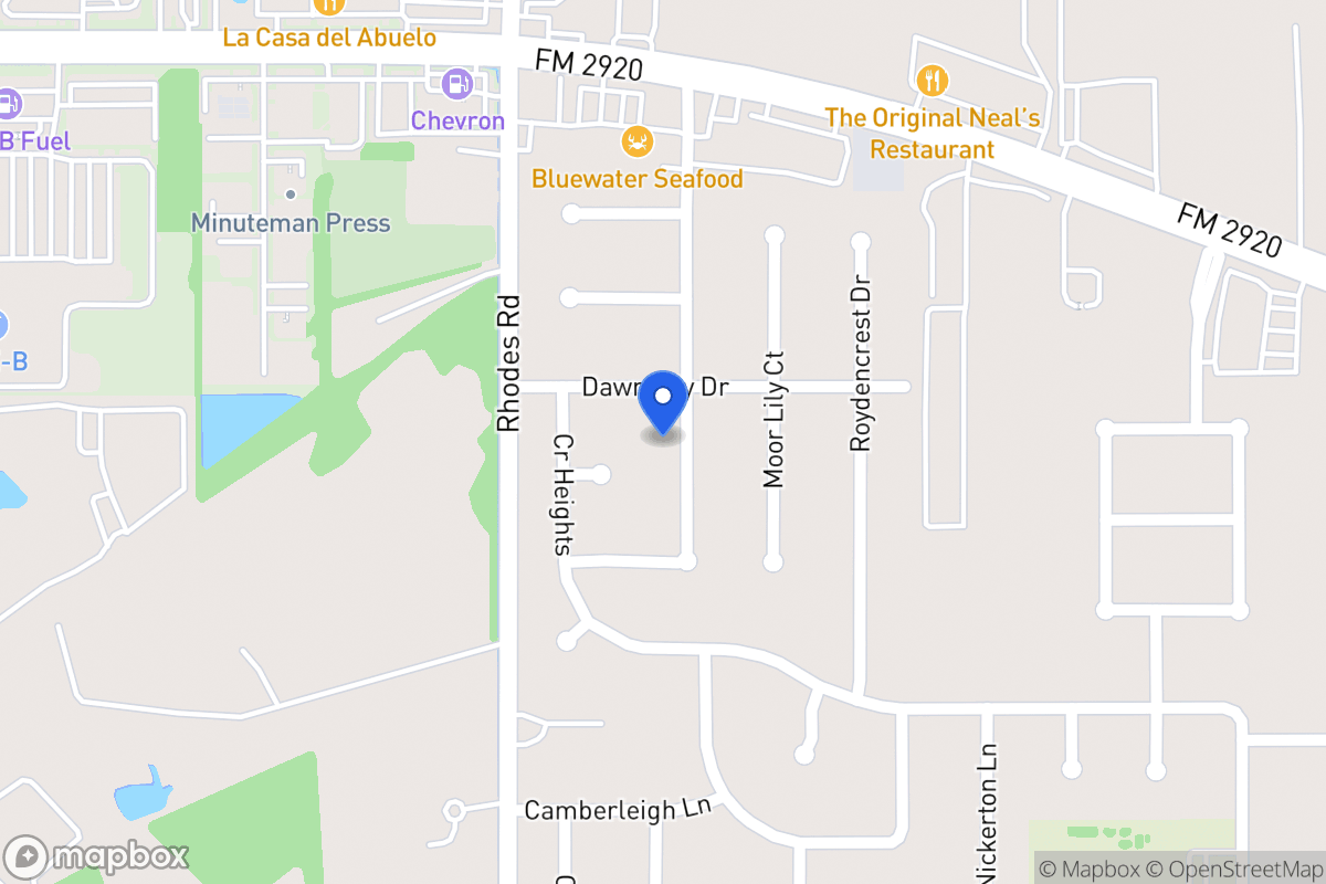 Map of 20927 Marcin Dr, Spring