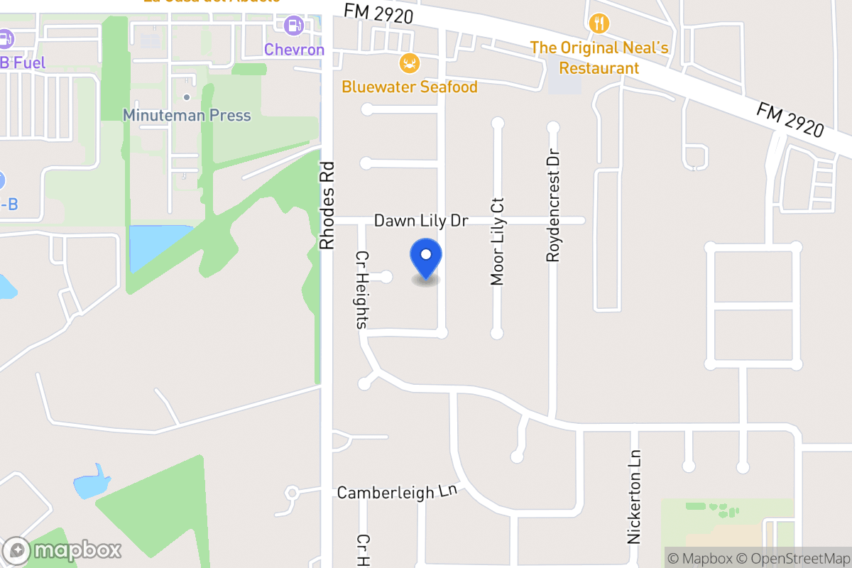Map of 20919 Marcin Dr, Spring
