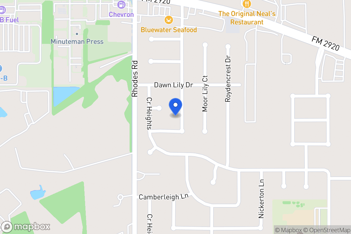 Map of 20915 Marcin Dr, Spring