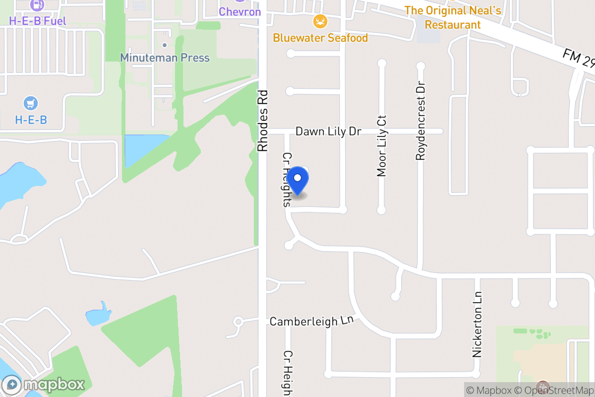 Map of 5026 Oaksedge Ln, Spring