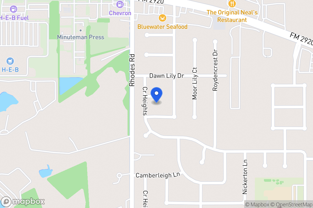 Map of 5007 Nightshade Ct, Spring