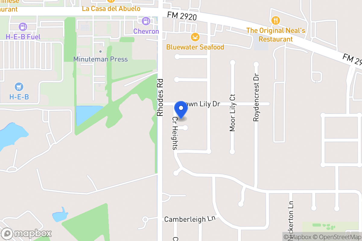 Map of 5010 Nightshade Ct, Spring
