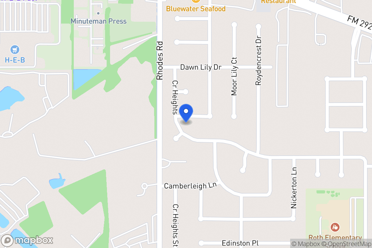 Map of 5018 Temple Bell Dr, Spring