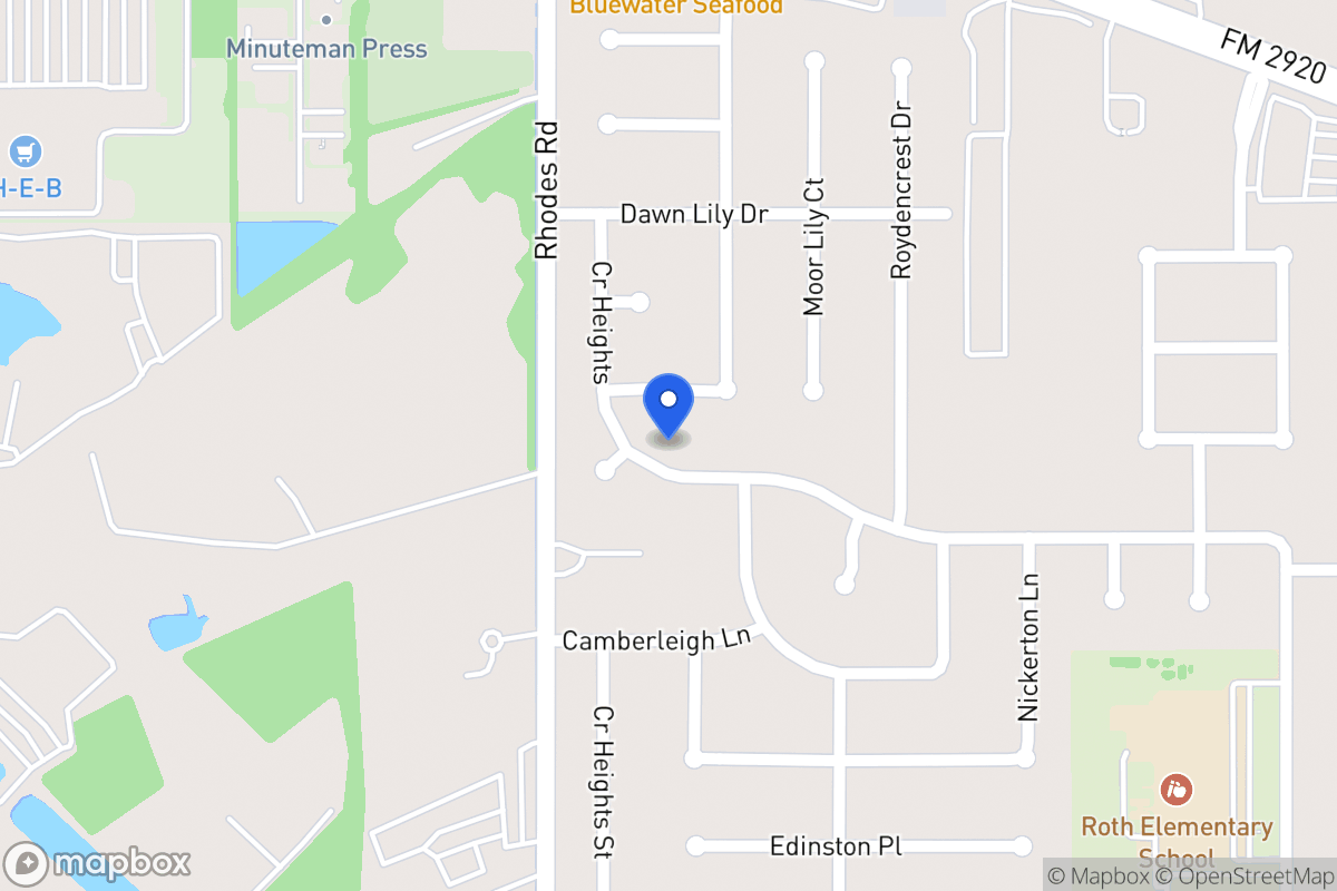 Map of 5014 Temple Bell Dr, Spring