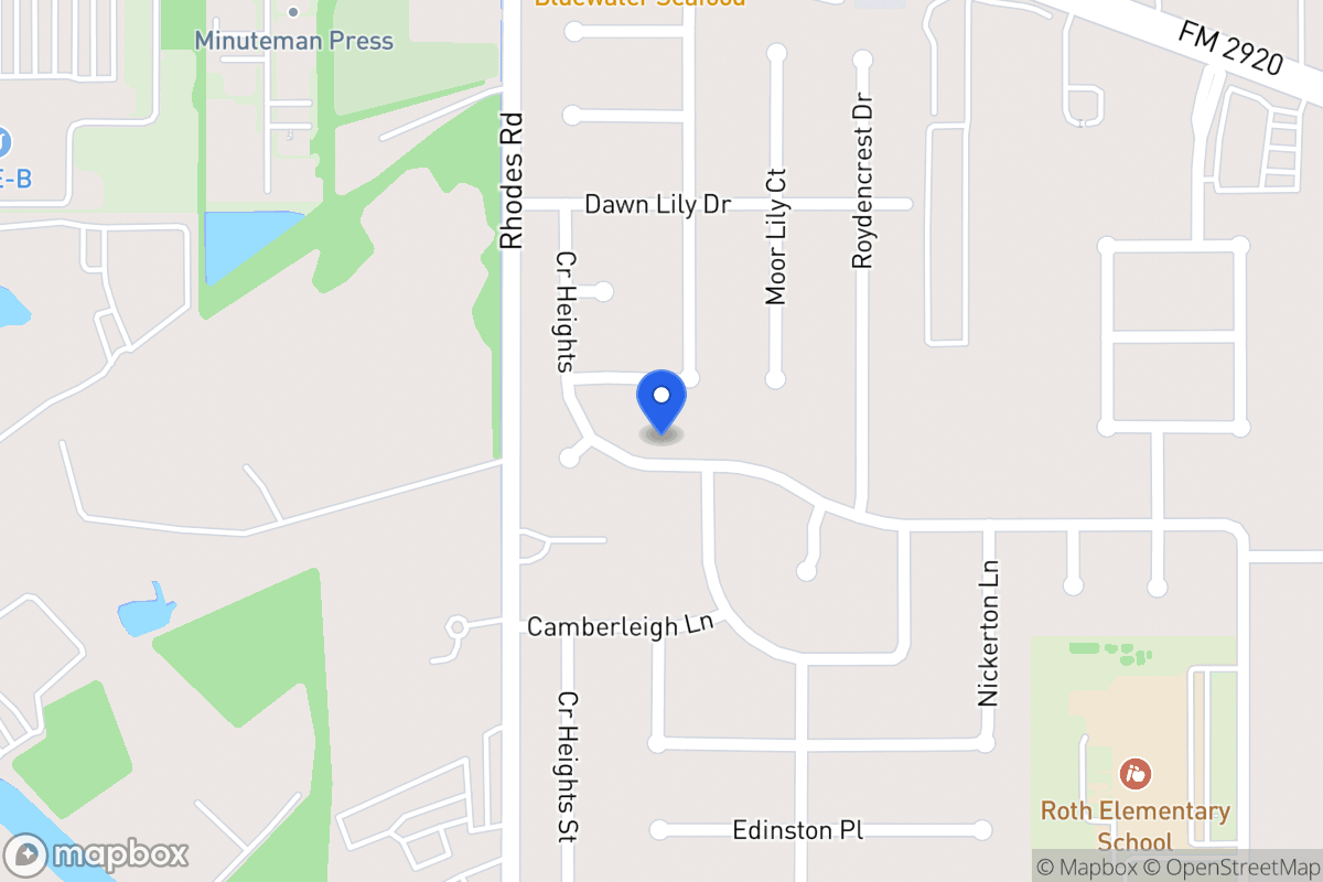 Map of 5010 Temple Bell Dr, Spring