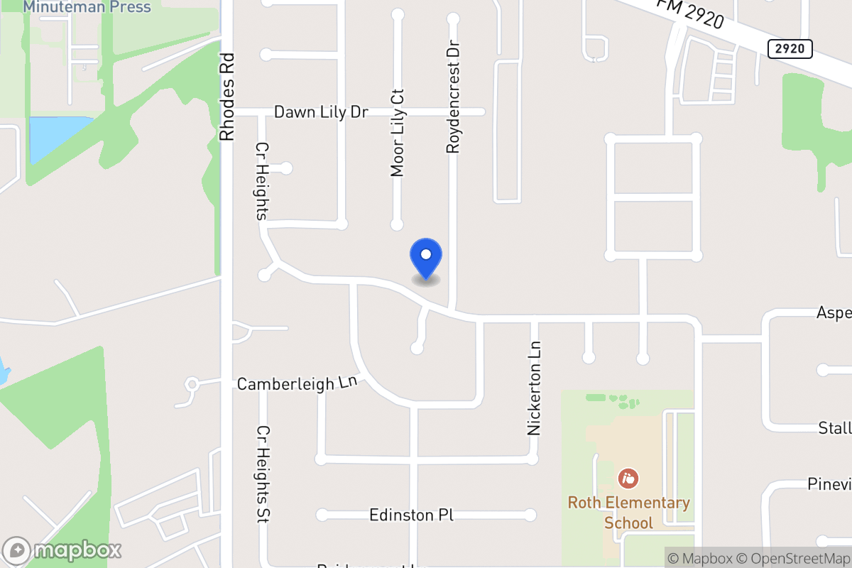 Map of 4906 Temple Bell Dr, Spring