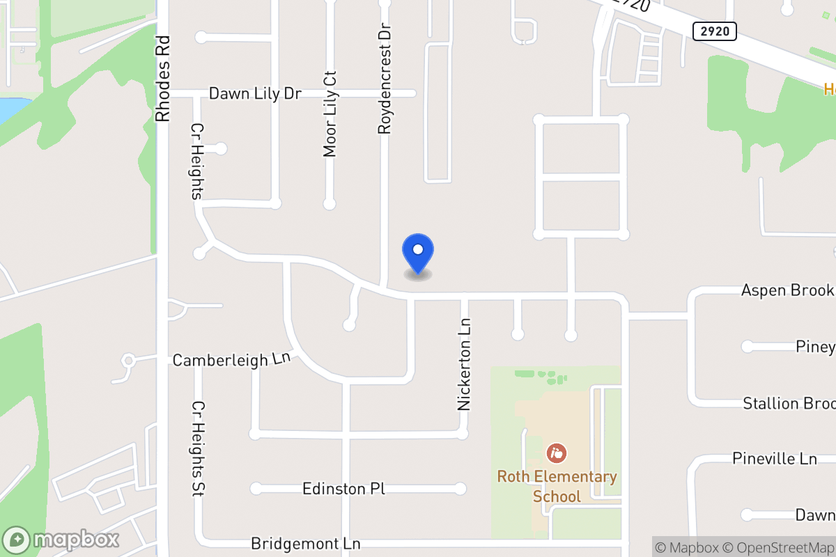 Map of 4814 Temple Bell Dr, Spring