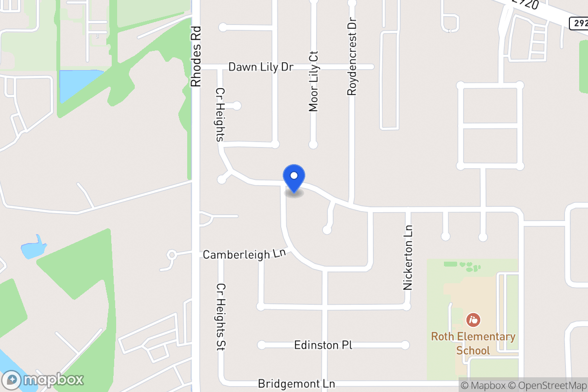 Map of 4923 Temple Bell Dr, Spring