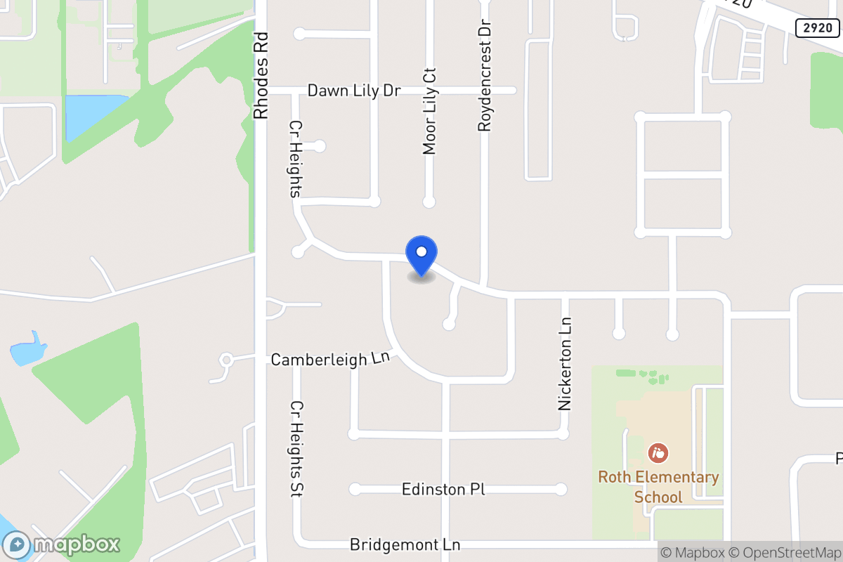 Map of 4919 Temple Bell Dr, Spring
