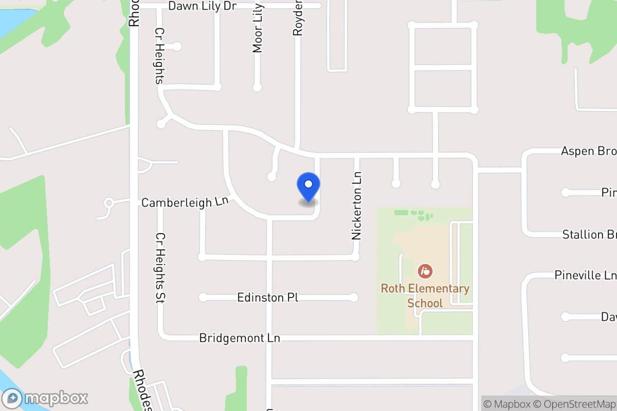 Map of 4810 Bridgeville Ln, Spring