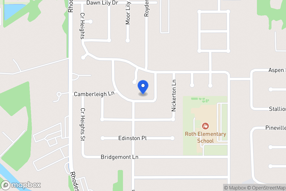 Map of 4814 Bridgeville Ln, Spring