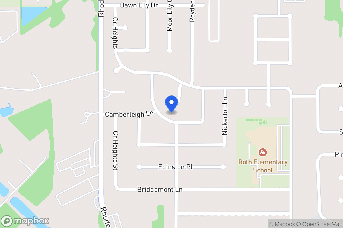 Map of 4910 Bridgeville Ln, Spring