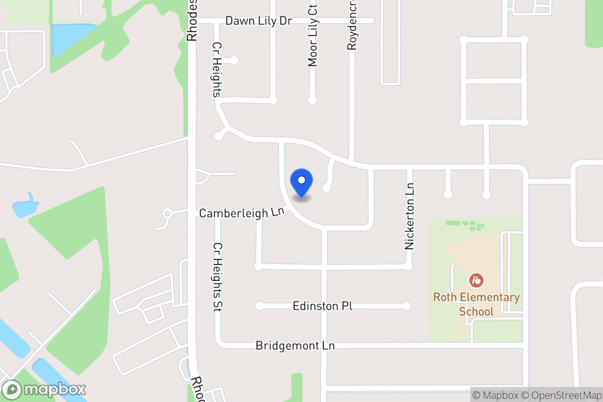 Map of 4918 Bridgeville Ln, Spring