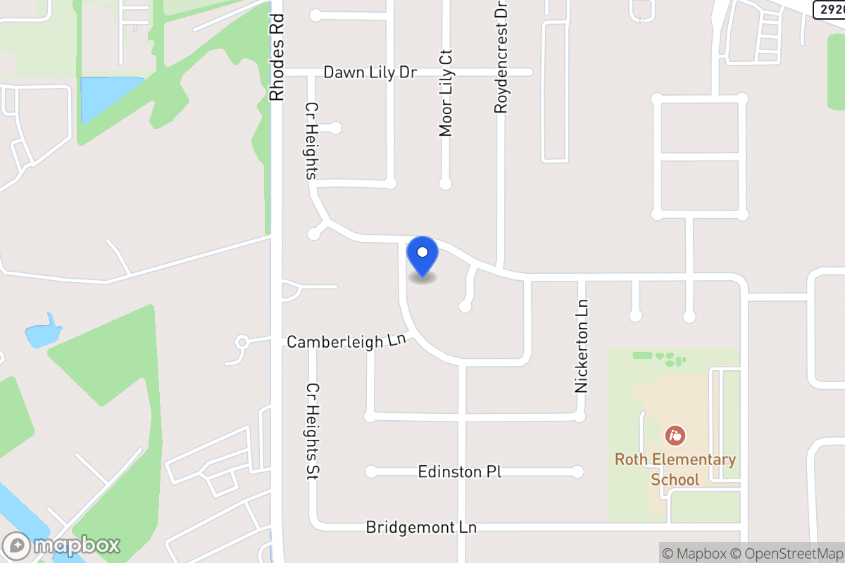 Map of 4930 Bridgeville Ln, Spring