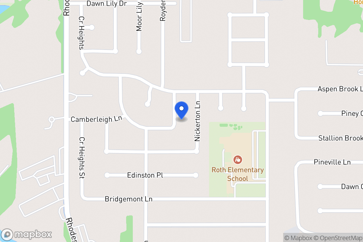Map of 20706 Treshire Ln, Spring